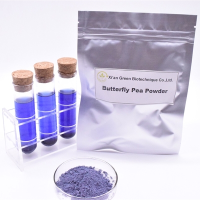 HACCP ผงดอกอัญชัน 100% สีผสมอาหารอัญชันบริสุทธิ์