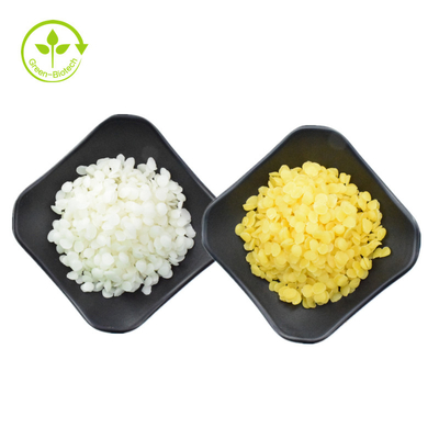เม็ดขี้ผึ้งสีขาว / สีเหลืองบริสุทธิ์ 100% สำหรับเครื่องสำอาง / อุตสาหกรรม / อาหาร