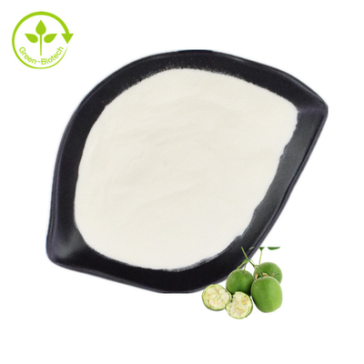 สารสกัดจากผลไม้พระบริสุทธิ์ 100% Luo Han Guo Extract Powder Mogroside V25%