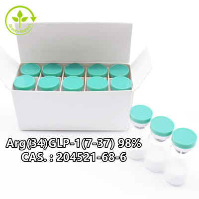 Arg(34)GLP-1(7-37) CAS 204521-68-6 98% Arg34-GLP-1(7-37) ผง