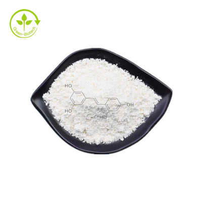 ผงวัตถุดิบเครื่องสำอาง 99% สังเคราะห์ Resveratrol CAS 501-36-0