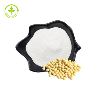 จัดหาผงสารสกัดจากถั่วเหลืองธรรมชาติ 10% ผงไอโซฟลาโวนถั่วเหลืองที่ละลายน้ำได้