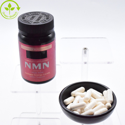 NMN นิโคตินามิด โมโนนิวเคลียตได อาหารเสริม NMN Powder Capsules Anti Aging