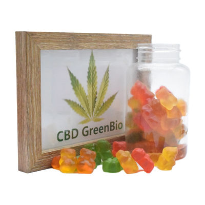 สารสกัดจากกัญชา GMP CBD Bear Gummy Mood ปรับปรุงวิตามินอี วิตามินบี