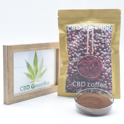 GreenBio 100g Full Spectrum CBD Coffee สารสกัดจากสมุนไพรบรรเทาอาการปวด