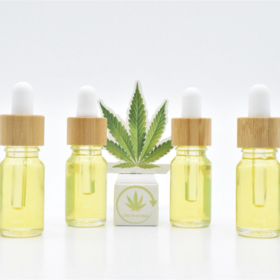 น้ำมัน  เต็มสเปกตรัม OEM 5% 30% อาการปวดอักเสบ CBD ทิงเจอร์น้ำมัน