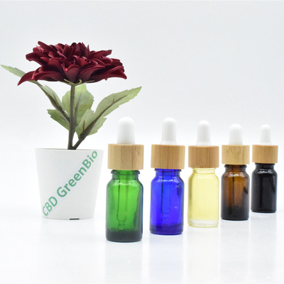 Sativa Leaf Flower CBD ทิงเจอร์น้ำมัน Pain Control 10ml 20ml Black Dropper Glass Bottle CBD Oil