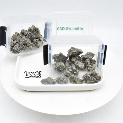 Supercritical 80% CBD แว็กซ์สลายสำหรับควัน Dab Dark Color