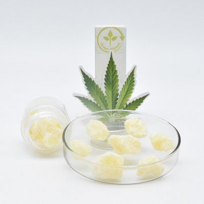 ขี้ผึ้ง CBD ที่มีความบริสุทธิ์สูงสลาย CBD วัตถุดิบบรรเทาอาการปวด