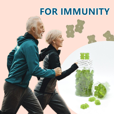 สารสกัดจากพืช Raw Sea Moss Gummies ผลิตภัณฑ์เสริมอาหาร