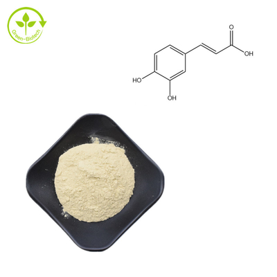 สารสกัดจากพืชธรรมชาติเกรดเครื่องสำอางผงกรดคาเฟอีน 99% CAS 331-39-5