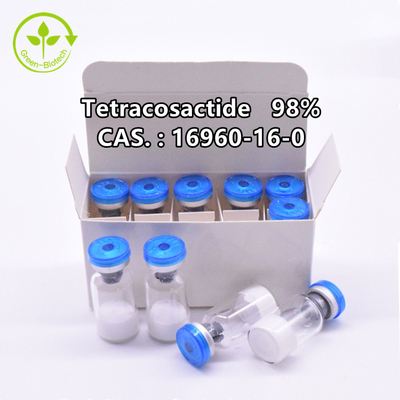 Cas 16960-16-0 98% Tetracosactide Powder ACTH บรรจุขวดอะนาล็อก Penicillin