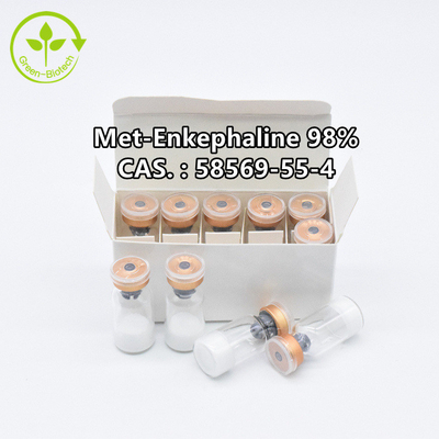 ความบริสุทธิ์สูง 98% Met-Enkephalin Acetate Salt Powder Cas 58569-55-4