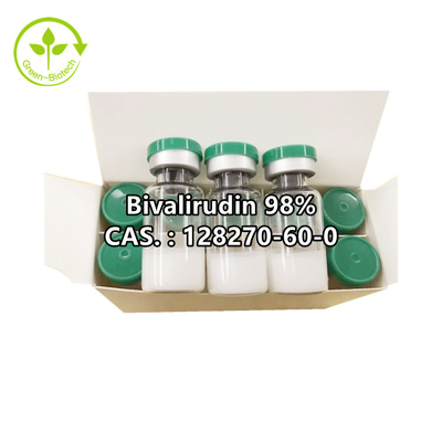 Bivalirudin CAS 128270-60-0 98% เกลือ Bivalirudin Trifluoroacetate
