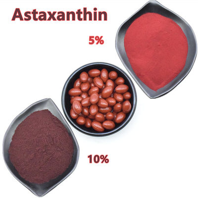 สารสกัดจาก Haematococcus Pluvialis ธรรมชาติบริสุทธิ์ Astaxanthin Powder 1% - 10%
