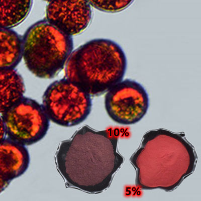 วัตถุดิบสารสกัดจากพืชผง Astaxanthin บริสุทธิ์ 2% 3% 5%
