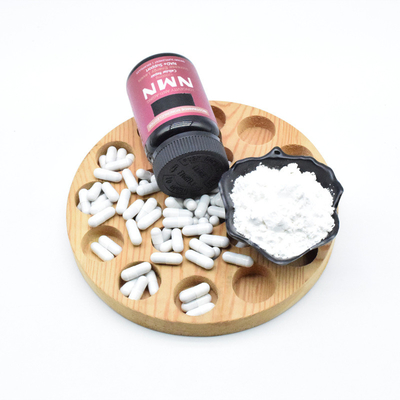 ผลิตภัณฑ์เสริมอาหารนิโคตินาไมด์โมโนนิวคลีโอไทด์บริสุทธิ์ใต้ลิ้น NMN Bulk Powder