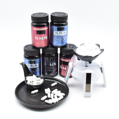 CAS 1094-61-7 NMN อาหารเสริมผง 100G ต่อต้านริ้วรอย