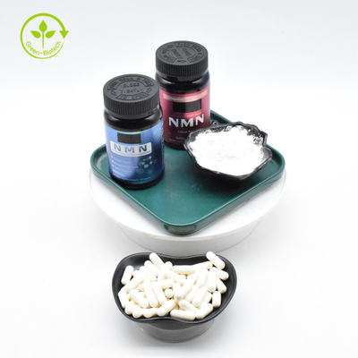 ผู้ผลิตโรงงานขายส่งราคาเสริมสุขภาพ Nicotinamide Mononucleotide NMN Powder OEM Capsule