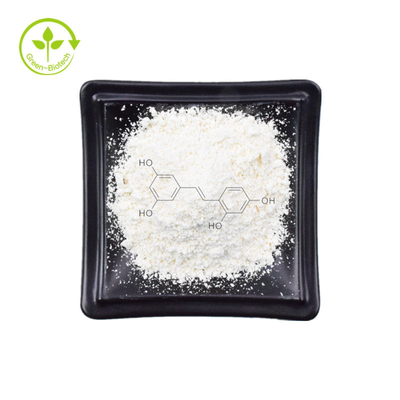 Resveratrol เสริมผง Resveratrol ความบริสุทธิ์สูง 99% CAS 501-36-0