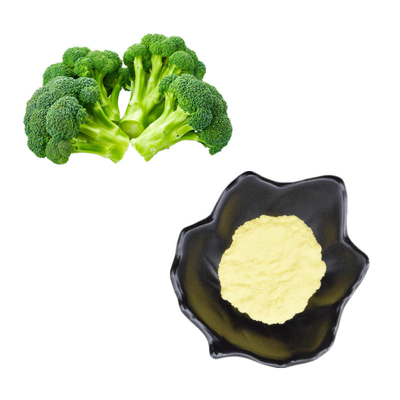 ผงกะหล่ำบรอกโคลีอินทรีย์จำนวนมาก Dl-Sulforaphane เสริมสารสกัดจากเมล็ดบรอกโคลี