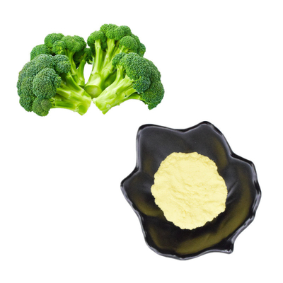 ผงกะหล่ำบรอกโคลีอินทรีย์จำนวนมาก Dl-Sulforaphane เสริมสารสกัดจากเมล็ดบรอกโคลี