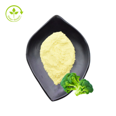 ผลิตภัณฑ์ดูแลสุขภาพ Glucoraphanin Powder 20% Natural Broccoli Extract Powder