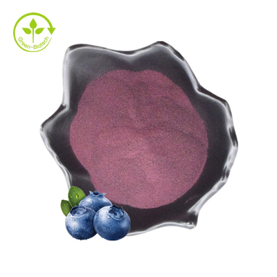 ขายร้อนคุณภาพสูง 1% -25% Anthocyanins Blueberry Extract Powder
