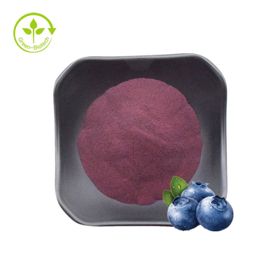 ผงน้ำบลูเบอร์รี่อินทรีย์ Anthocyanin 25% Wild Blueberry Extract Powder