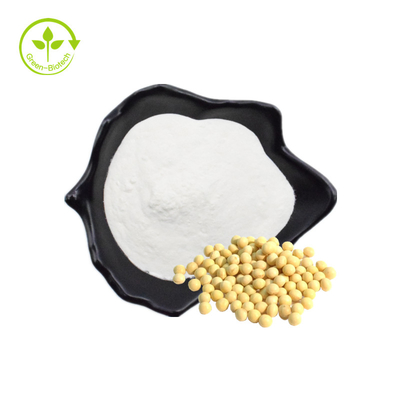 จัดหาผงสารสกัดจากถั่วเหลืองธรรมชาติ 10% ผงไอโซฟลาโวนถั่วเหลืองที่ละลายน้ำได้