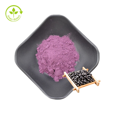 Natural Black Bean Peel Extract Powder ออร์แกนิค 25% Anthocyanins Powder Black Bean Peel Extract