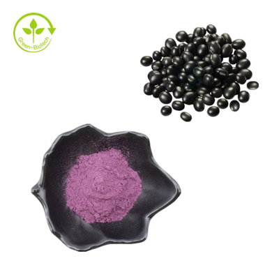 Black Bean Peel Extract 25% Anthocyanidins Black Bean Extract Powder สารสกัดจากถั่วดำ