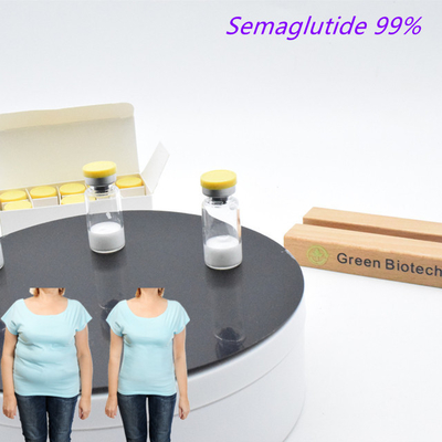 ขายปลีก ความบริสุทธิ์สูง 98% ฮอร์โมนการเติบโต ขนาดใหญ่  Semaglutide 10mg