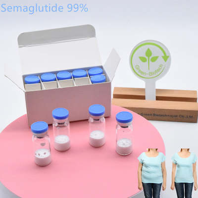 จําหน่ายจากโรงงาน CAS 910463-68-2 Semaglutide สําหรับการสร้างร่างกาย 10mg