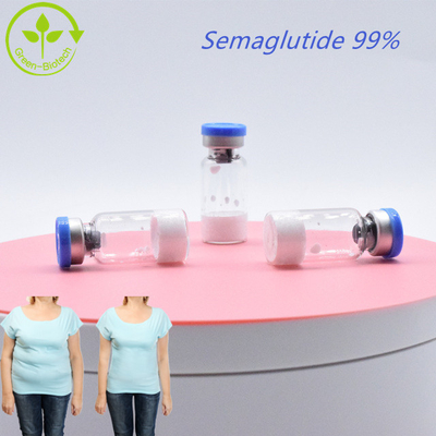 ความบริสุทธิ์สูง 98% เกรดฉีด  Semaglutide สําหรับการสร้างร่างกาย 5mg