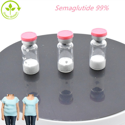เบอร์ส่วนตัว สับเกลืออะเซทาต 98% สีขาว  Semaglutide