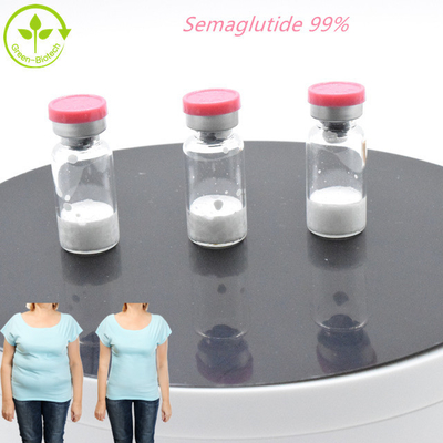 คุณภาพสูงสุด 2mg 5mg 10mg White  Semaglutide สําหรับลดน้ําหนัก
