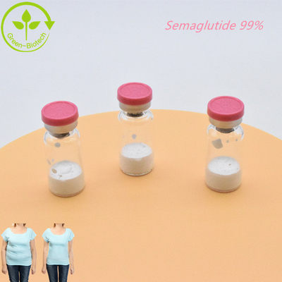 จําหน่ายจากโรงงาน GLP- 1 การฉีด  ขาวบริสุทธิ์ Semaglutide
