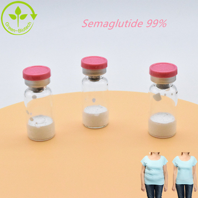 คุณภาพดีที่สุด สีบริสุทธิ์ 98% สีขาว  Semaglutide