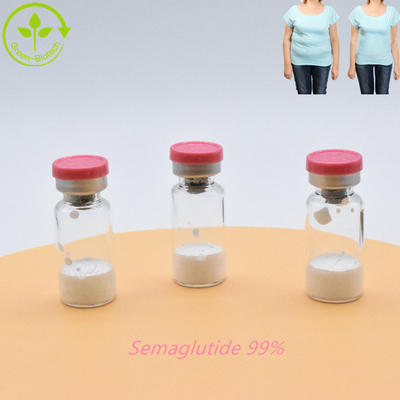 CAS 910463-68-2 เกรดสูงสุด ความบริสุทธิ์ 98% สีขาว  Semaglutide