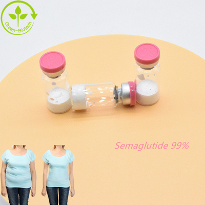 ราคาต่ําสุด สีขาวบริสุทธิ์  Semaglutide acetate เกลือฝุ่น 98%