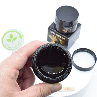 สารสกัด Shilajit ของธรรมชาติ 30 กรัม 50 กรัม OEM เบลล์ส่วนตัว สารสกัด Shilajit สารสกัดจากพืชที่มีการบํารุง