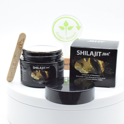 สารสกัด Shilajit ของธรรมชาติ 30 กรัม 50 กรัม OEM เบลล์ส่วนตัว สารสกัด Shilajit สารสกัดจากพืชที่มีการบํารุง