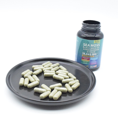 Oem Organic อาหารธรรมชาติ ปรับปรุงความทรงจํา แคปซูลสมุนไพรสมุนไพรสุขภาพ