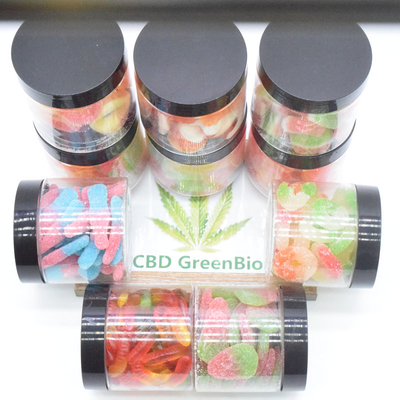 สารสกัดจากสมุนไพรกัญชา CBD Gummy Bears ปล่อยความเจ็บปวด น้ำมัน CBD Gummy