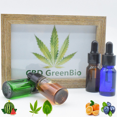 แยก 99.9% น้ำมัน CBD ทิงเจอร์  CBD น้ำมันลดความวิตกกังวล