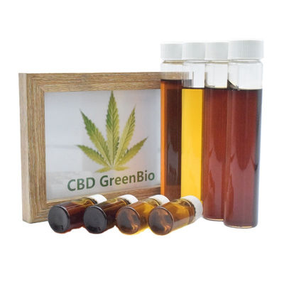 การบริโภคน้ำมันเต็มสเปกตรัม CBD ดิบทางปาก CBD ความเจ็บปวดจากการปล่อยวัตถุดิบ
