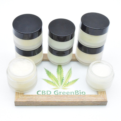 ครีมทาหน้าขาวสารต้านอนุมูลอิสระ CBD ครีมน้ำมันกัญชาอินทรีย์