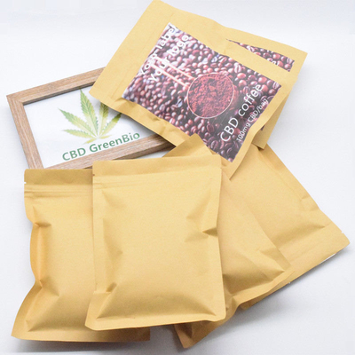 100g Natural CBD Coffee ผง ส่วนผสมทางโภชนาการ Full Spectrum
