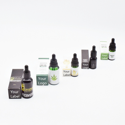 OEM ODM Broad Spectrum CBD น้ำมัน THC ฟรีสำหรับการดูแลสุขภาพ 500 มก. 1000 มก.